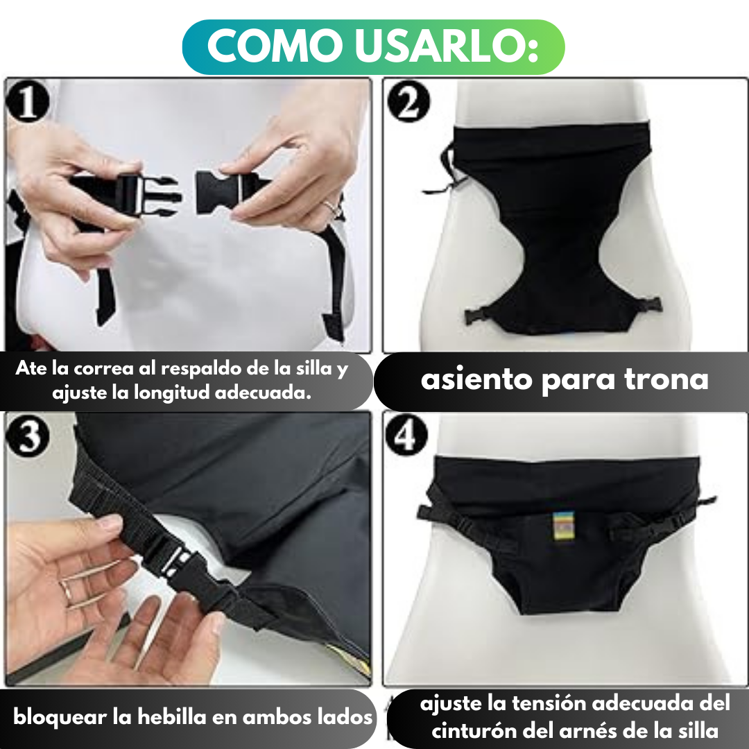 Arnes Para Bebe + Babero Silicona + Cepillo Manual En Forma De U + ENVÍO GRATIS.